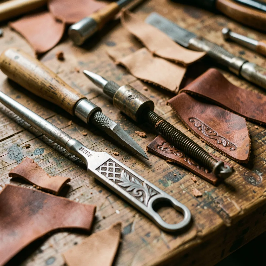 Leather cutting process